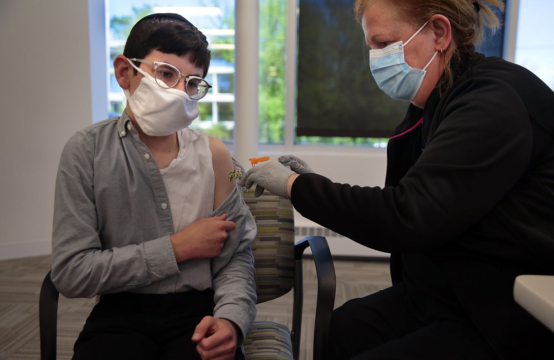 Vaccines rolled out for 12-15-year-olds